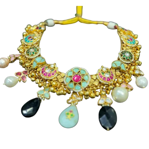 Enamel Blossom Heritage Necklace