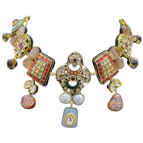 Heritage Navratna Revival Choker