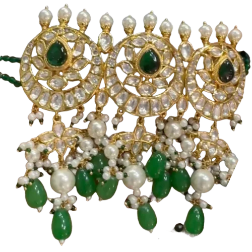 Emerald Radiance Chandbali Choker